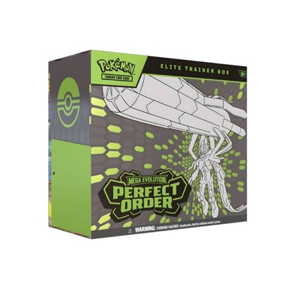Pokémon Elite Trainer Box - Mega Evolution Perfect Order  OPEN